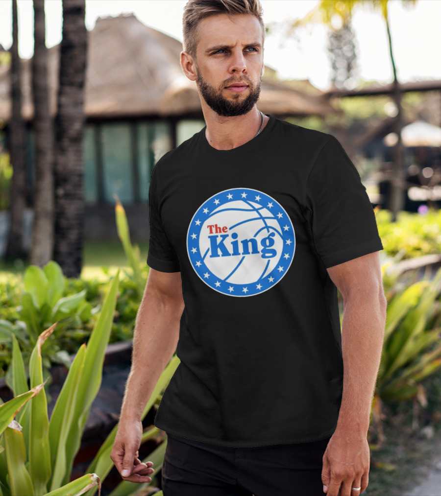 The King Philly Basketball Circle Stars T-Shirt