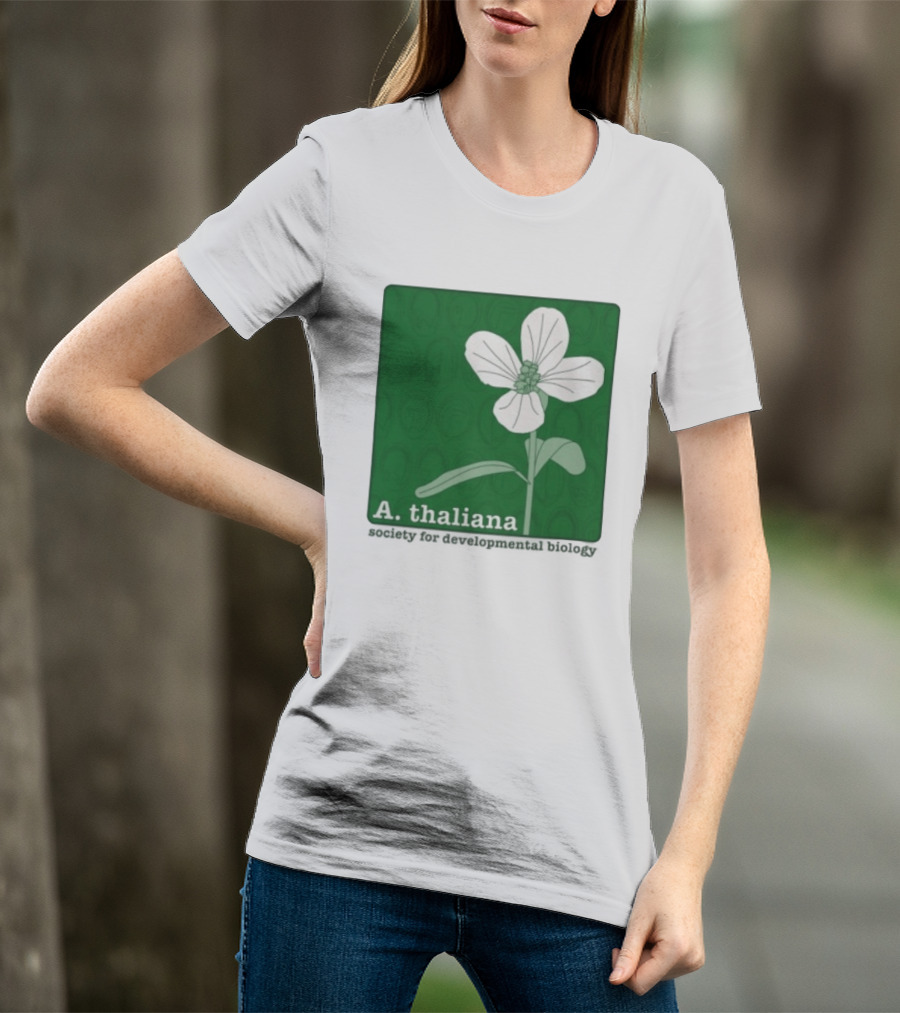 A Thaliana Society For Developmental Biology Flower T-Shirt