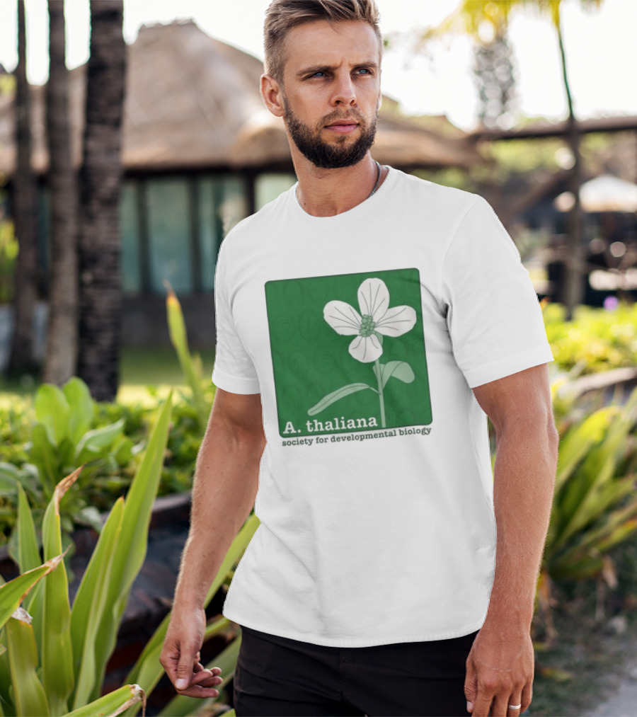 A Thaliana Society For Developmental Biology Flower T-Shirt