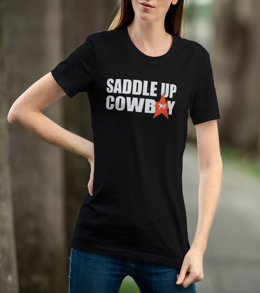 Saddle Up Cowboy Star Trucker Hat Cailin Russo Music Shop T-Shirt
