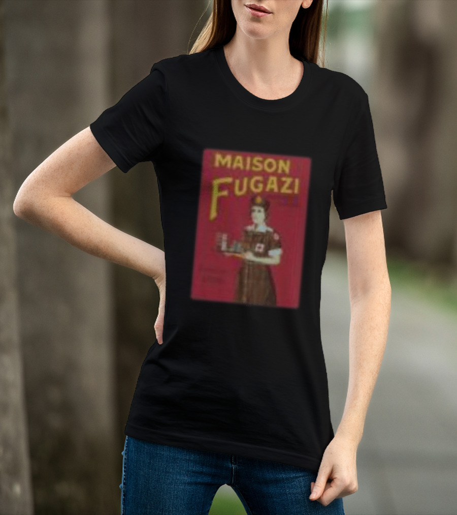 Maison Fugazi Store Rations Black T-Shirt