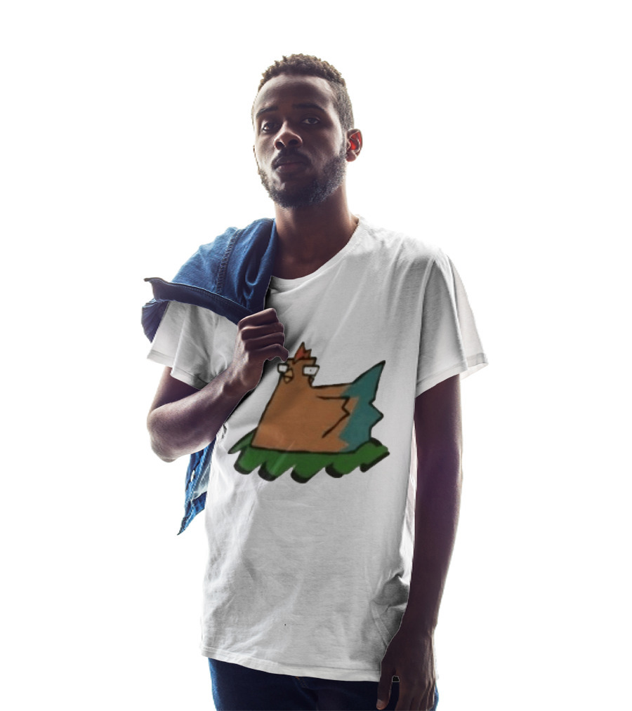 Cartoon Chicken In Nest Bird T-Shirt