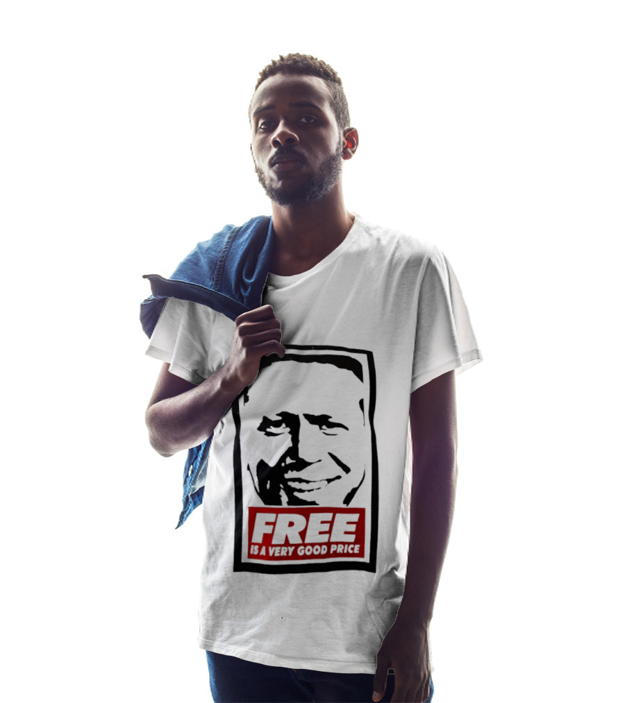 Tom Peterson Free Is A Very Good Price T-Shirt