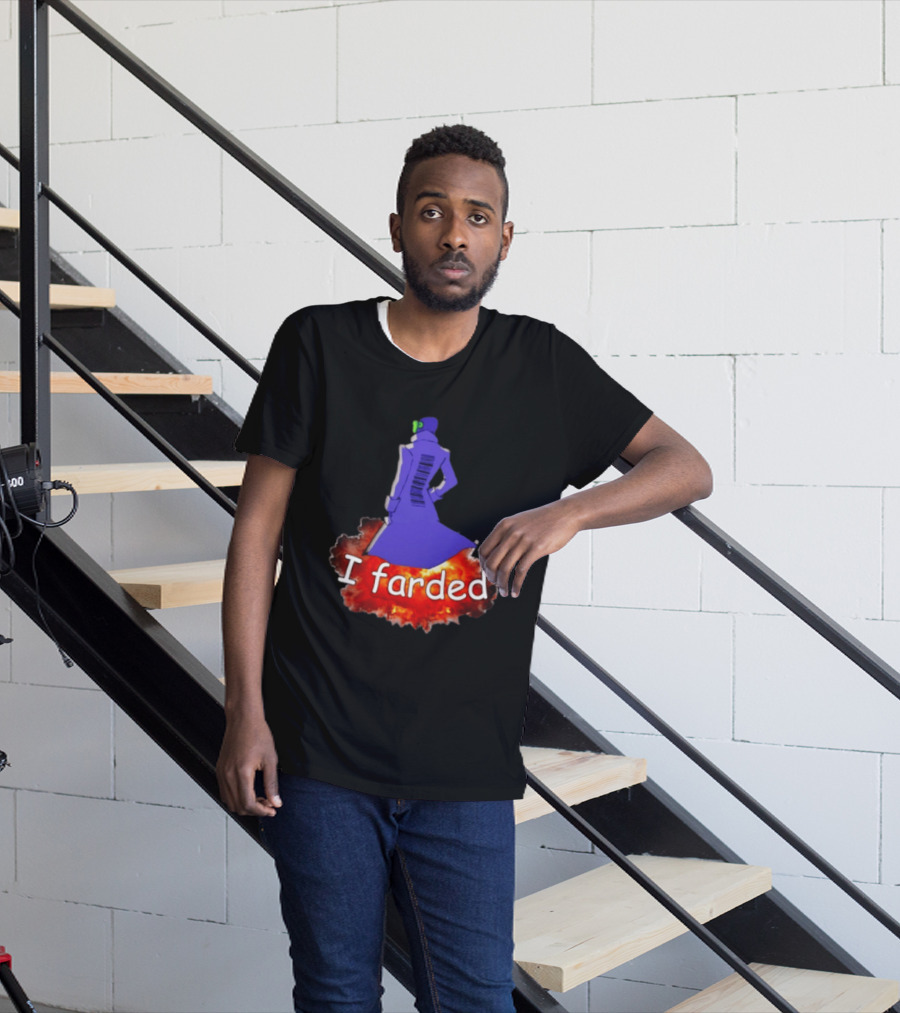 I Farded Meme Comedy Explosion Humor T-Shirt