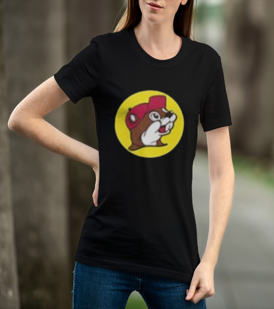 Buc Ee's Fresh Brisket On The Board Two Sided Beavers Texas BBQ T-Shirt