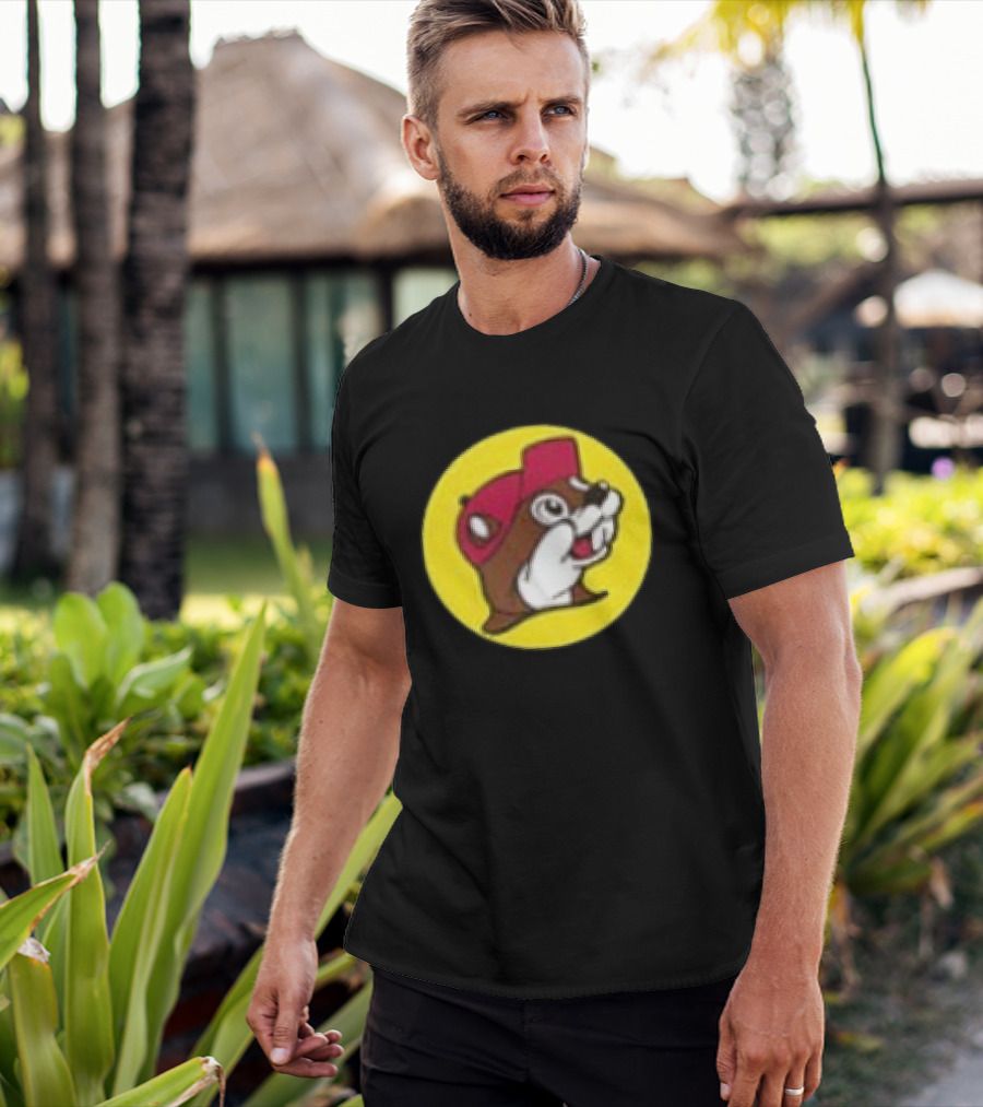 Buc Ee's Fresh Brisket On The Board Two Sided Beavers Texas BBQ T-Shirt