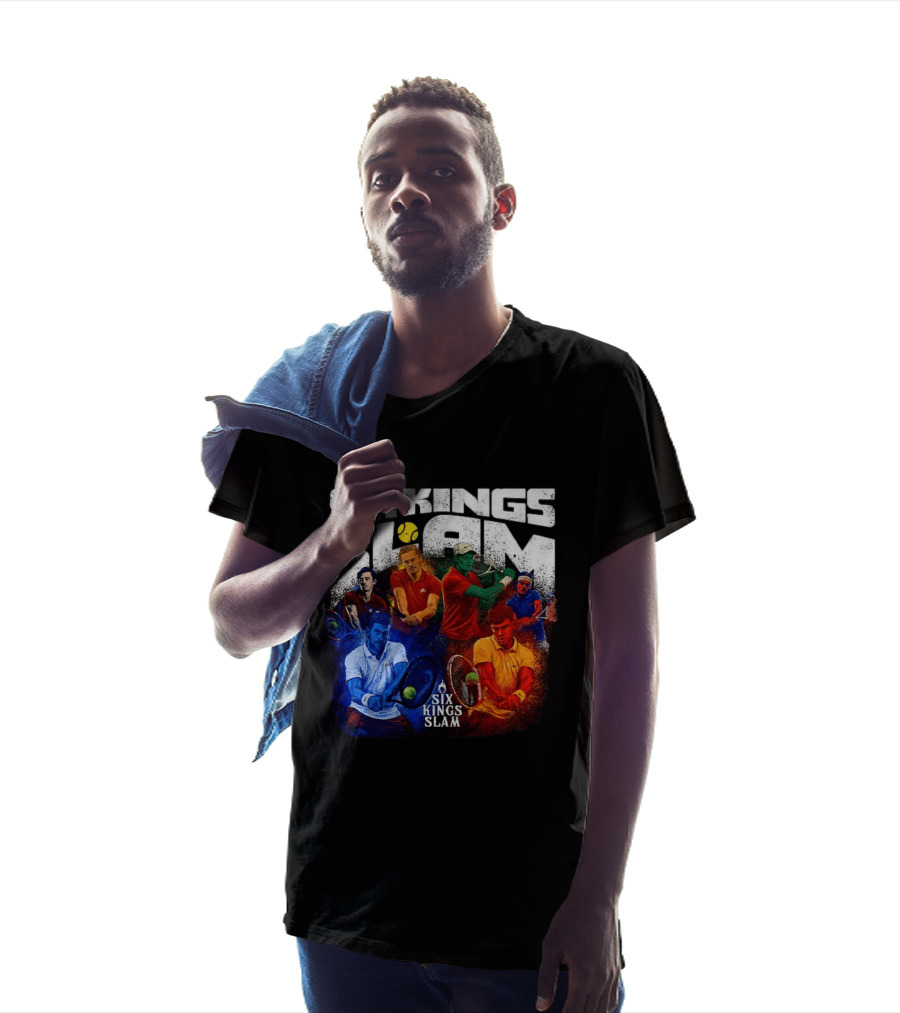 Six Kings Slam Tennis 2026 Iconic Players Edition T-Shirt