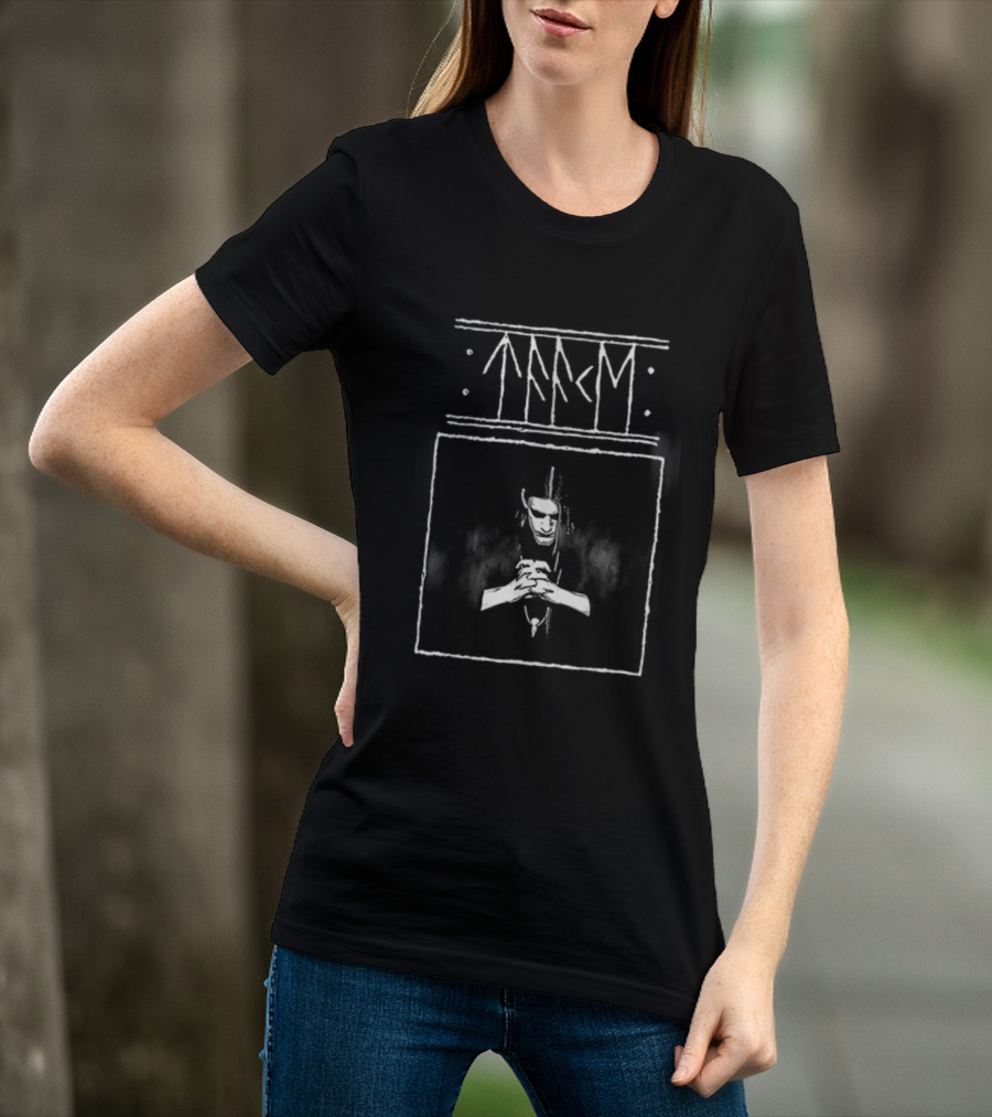 Taake Bjorgvin Anti Human True Norwegian Black Metal Two Sided T-Shirt