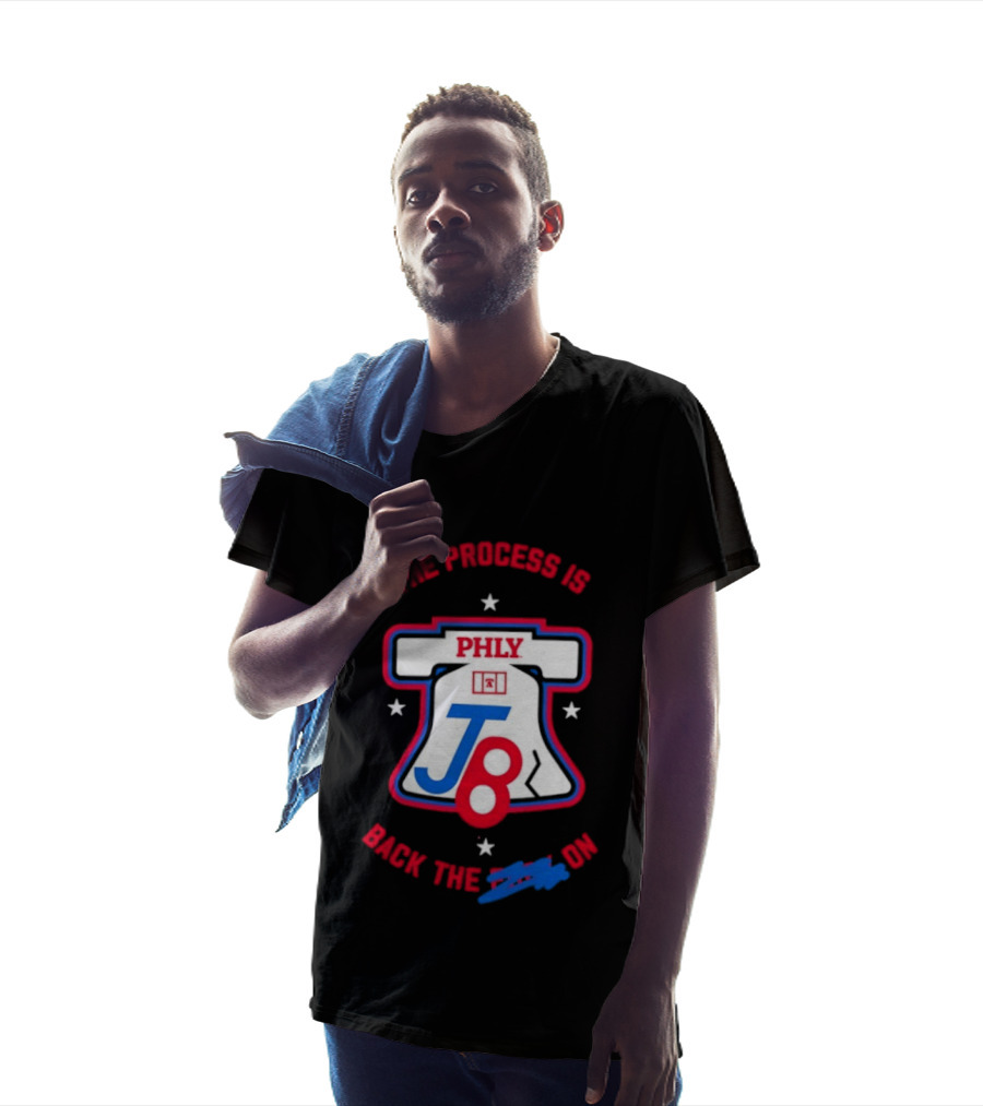 PHLY The Process Is Back Jalen Brunson Philadelphia 76ers T-Shirt