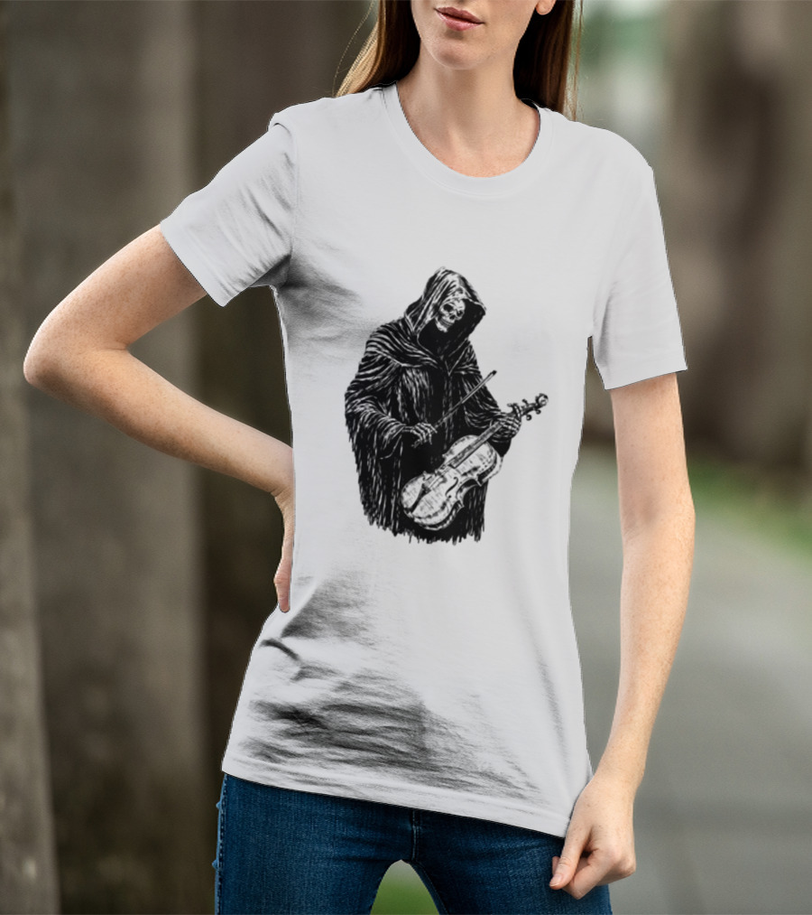 Avenged Sevenfold A7X North American Tour 2026 At Peace Tour Dates Grim Reaper Playing Violin T-Shirt