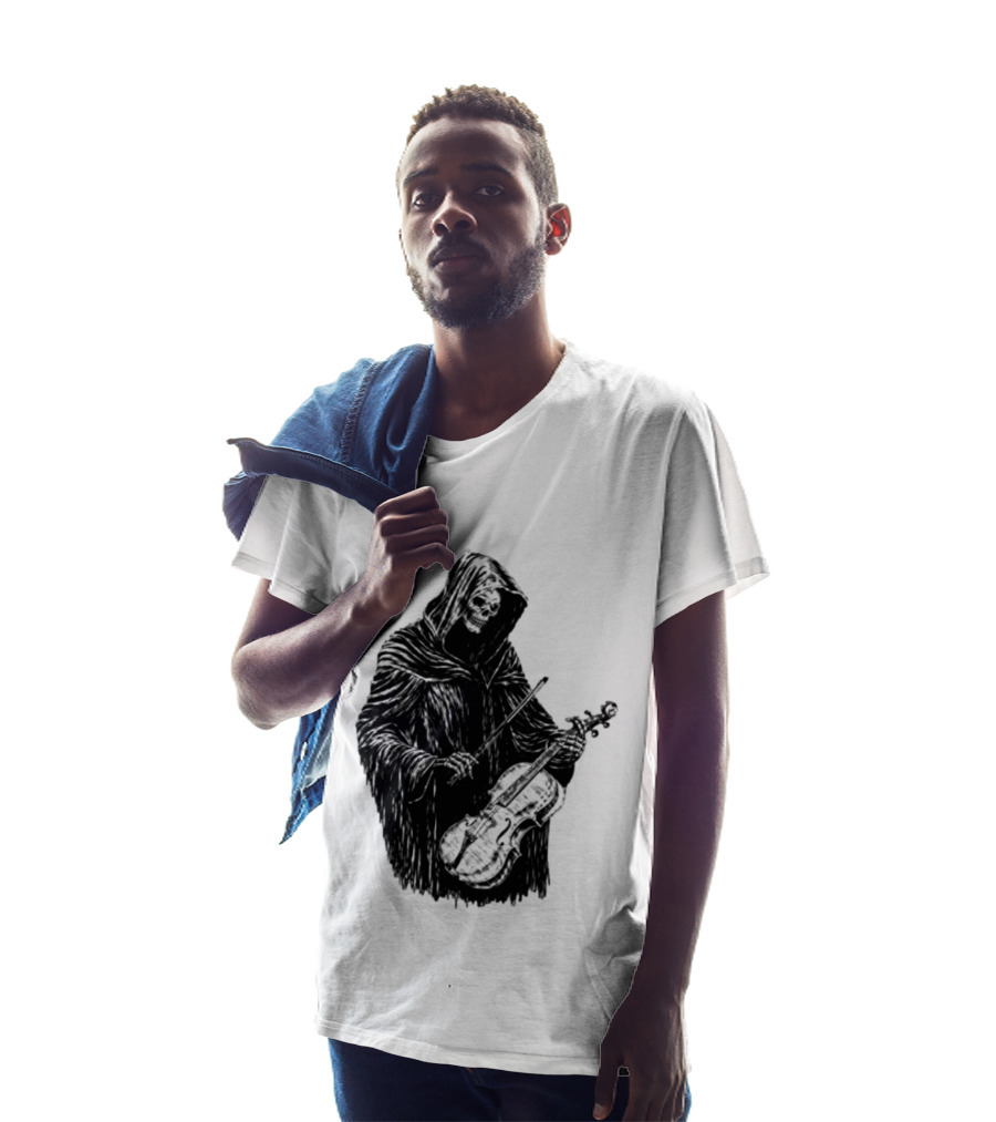 Avenged Sevenfold A7X North American Tour 2026 At Peace Tour Dates Grim Reaper Playing Violin T-Shirt