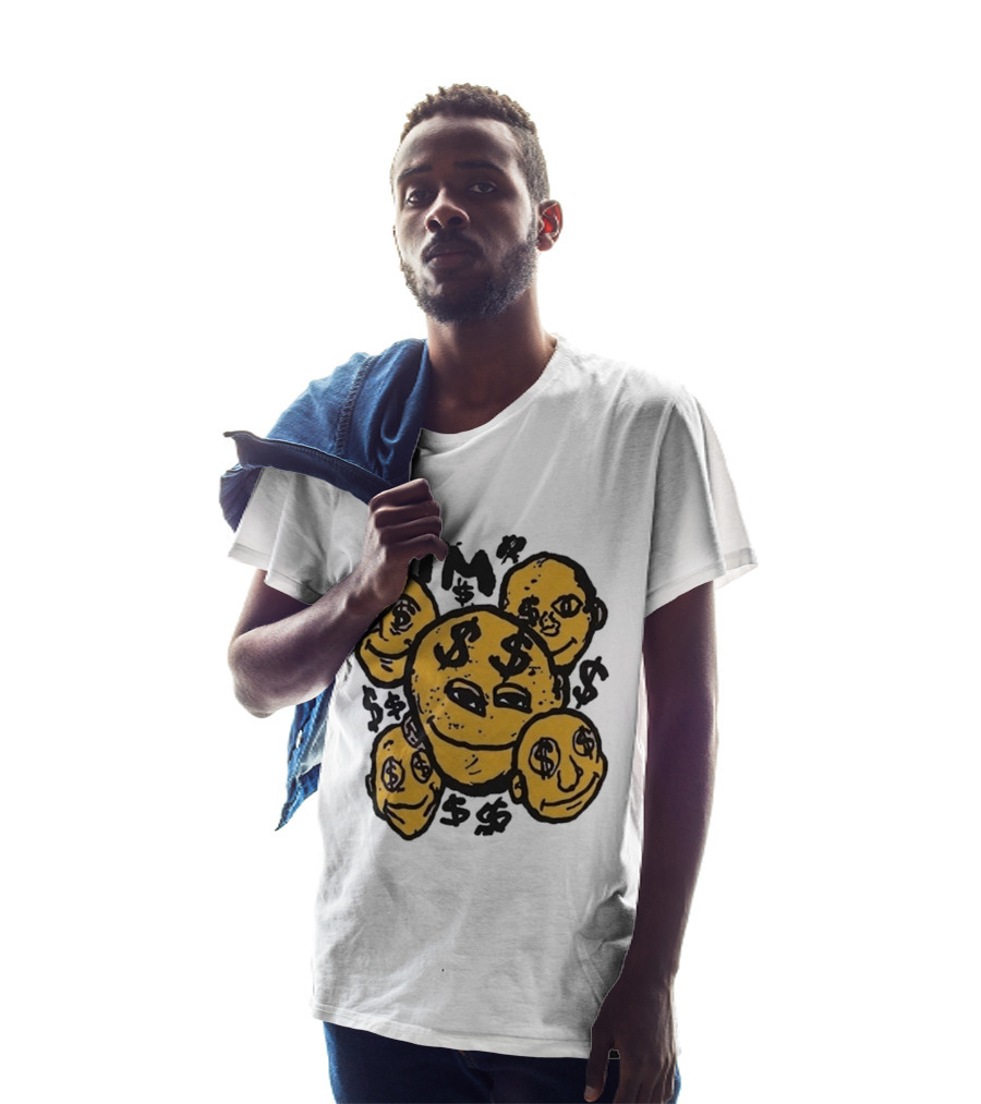 CTM Money Faces Dollar Sign Expressions T-Shirt