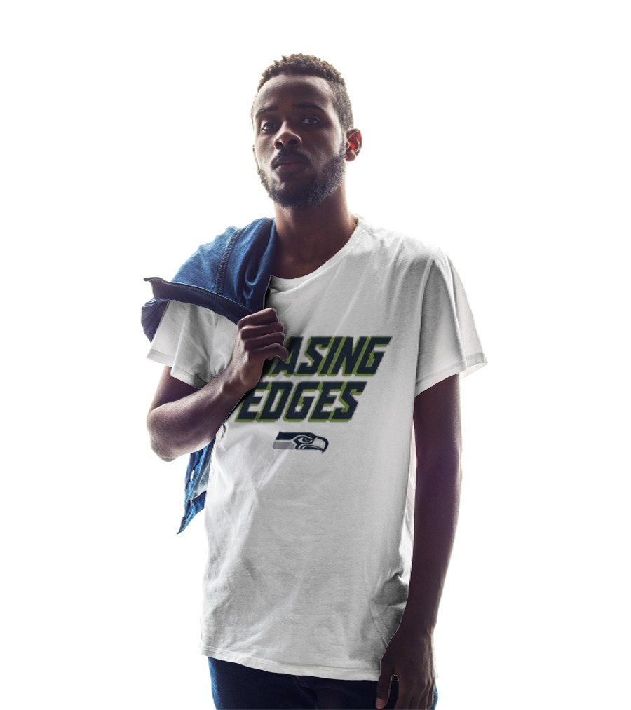Chasing Edges Seattle Football Team Hawk T-Shirt