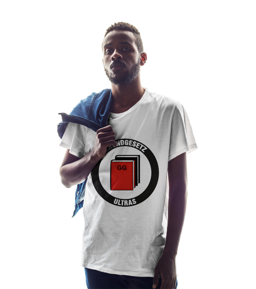 Grundgesetz Ultras GG Book Emblem German Constitution T-Shirt