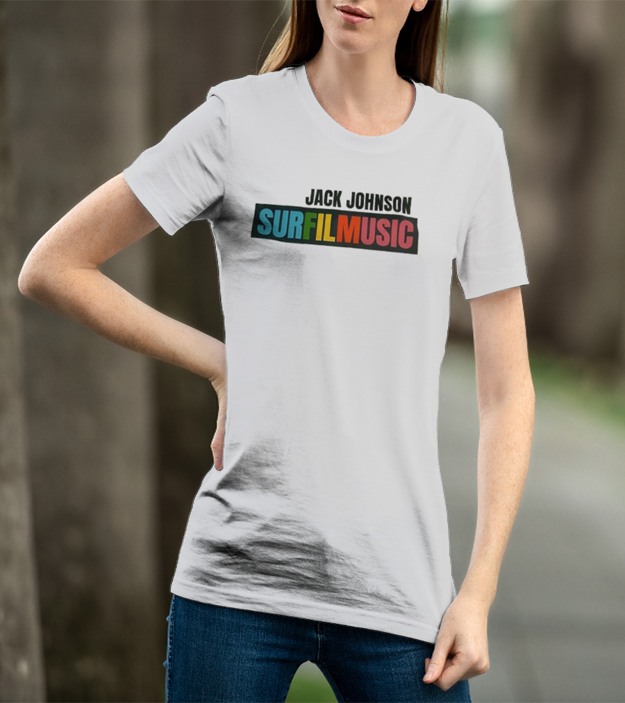 Jack Johnson Surfilmusic Tour 2026 Colorful T-Shirt