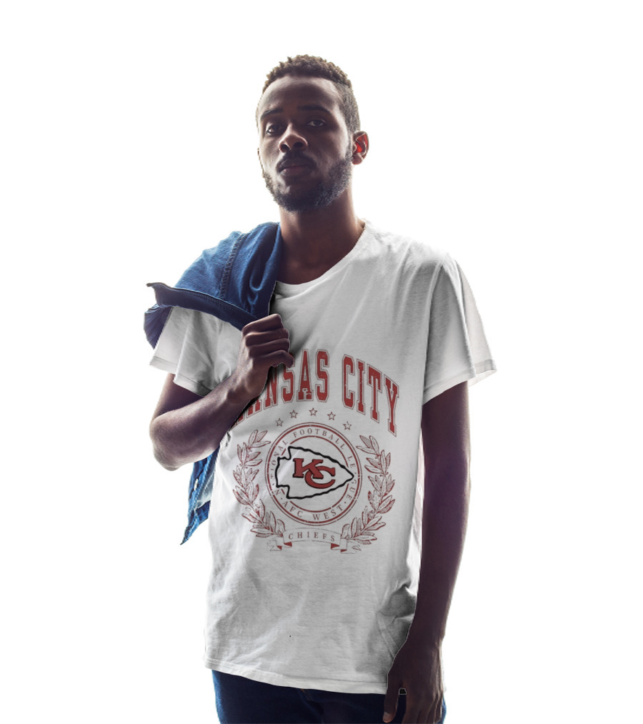 Kansas City Chiefs NFL Football Logo AFC West Team T-Shirt
