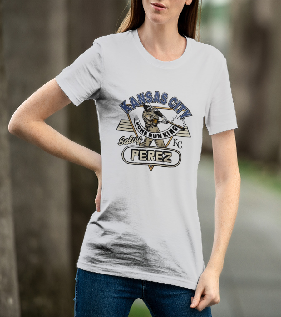 Kansas City Salvy Perez Home Run King KC T-Shirt