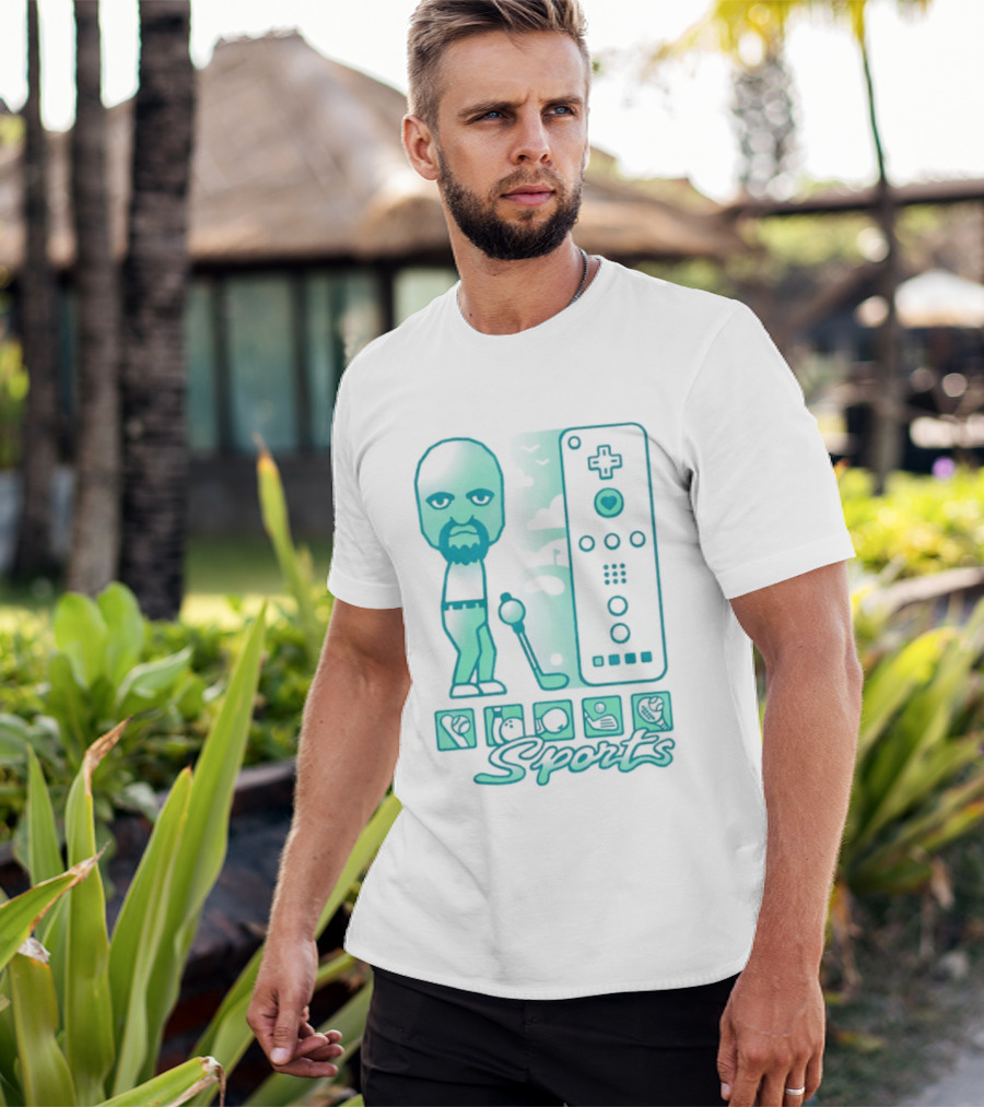 Wii Sports Matt Iconic Character Mii Brawler Bowling Champion T-Shirt