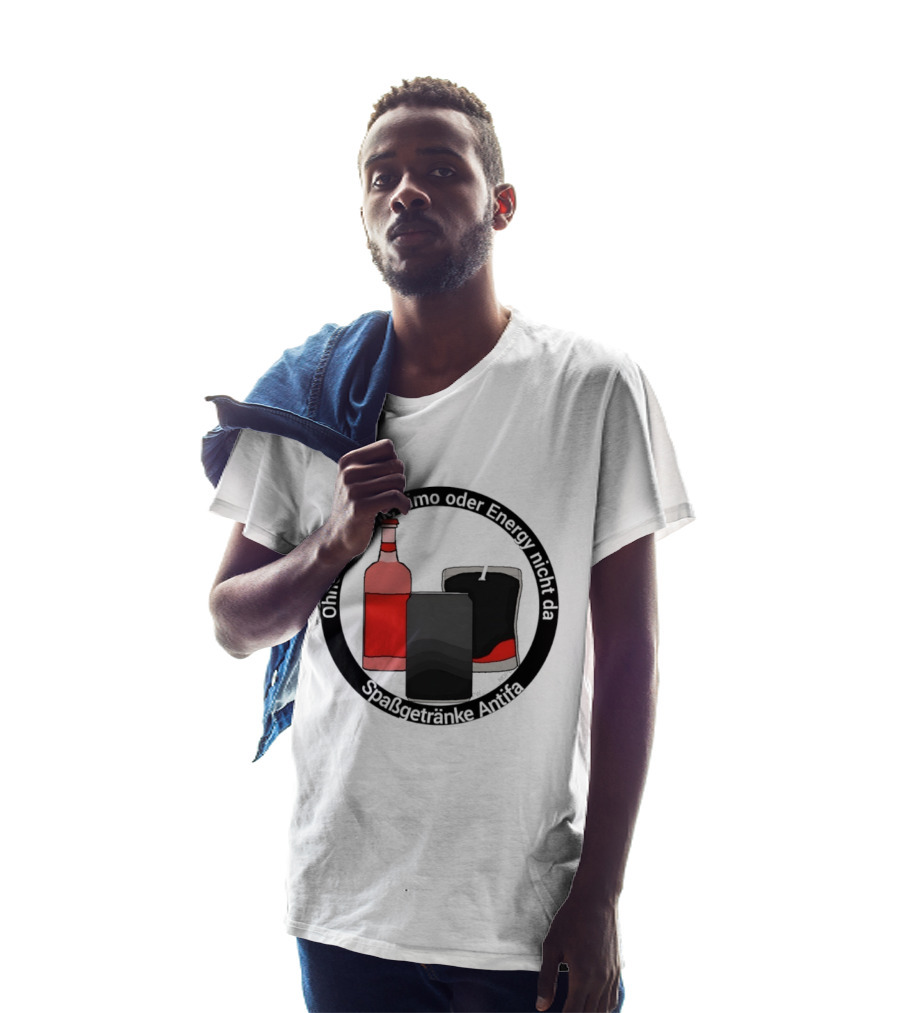 Ohne Softdrink Limo Oder Energy Nicht Da Spaßgetränke Antifa Getränke Flaschen T-Shirt