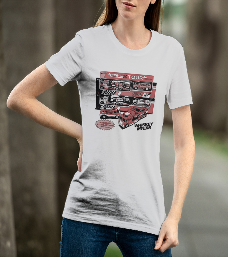 Whiskey Myers 2026 Cars Tour New Edition Racing Truck And Trailer T-Shirt