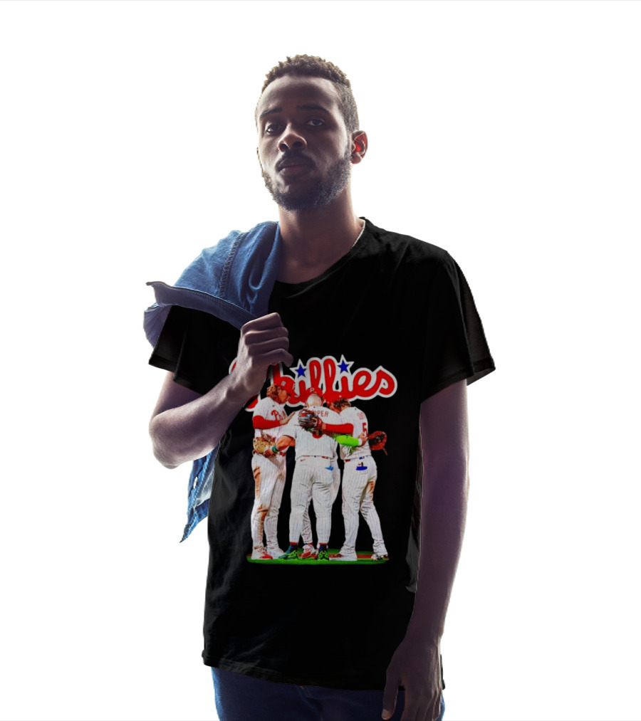 Bryce Harper Alec Bohm Edmundo Sosa Bryson Stott Philadelphia Phillies Team Unity T-Shirt