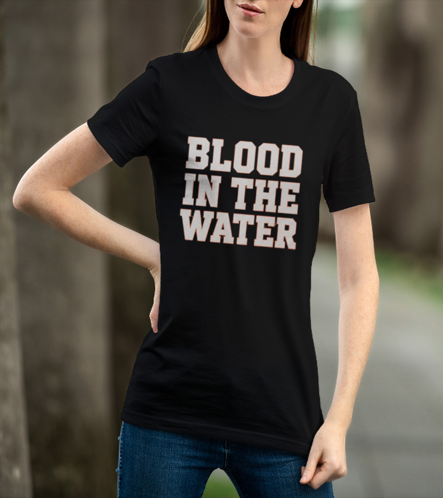 Blood In The Water Clemson Football Game Day Motivation T-Shirt