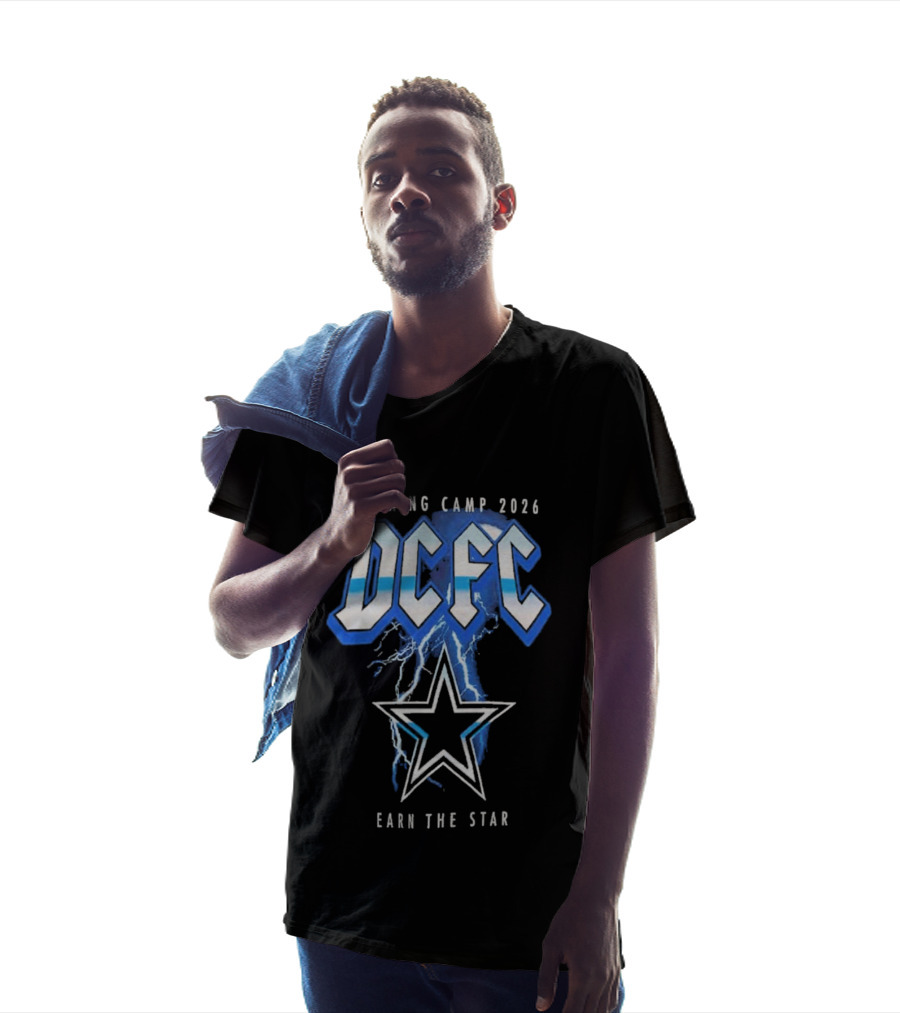Dallas Cowboys DCFC Training Camp 2026 Earn The Star T-Shirt