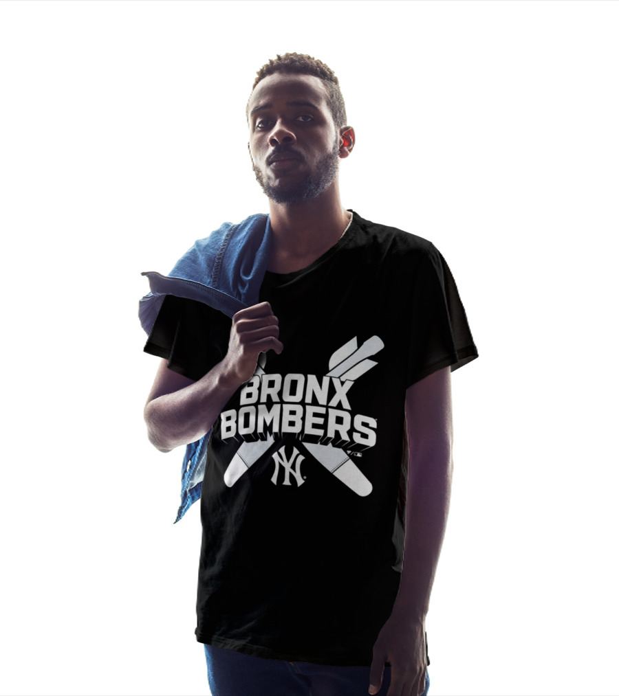 Men's New York Yankees Bronx Bombers Fanatics Navy T-Shirt