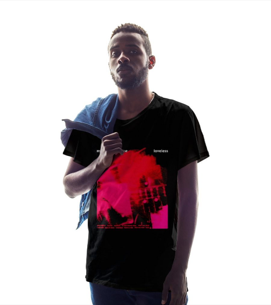 My Bloody Valentine Loveless Album Cover Classic Shoegaze Music Fan Favorite T-Shirt