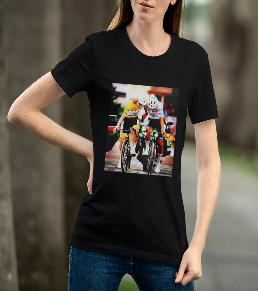 Tadej Pogacar Isaac Del Toro 2026 Tour De France Cyclist Duo T-Shirt