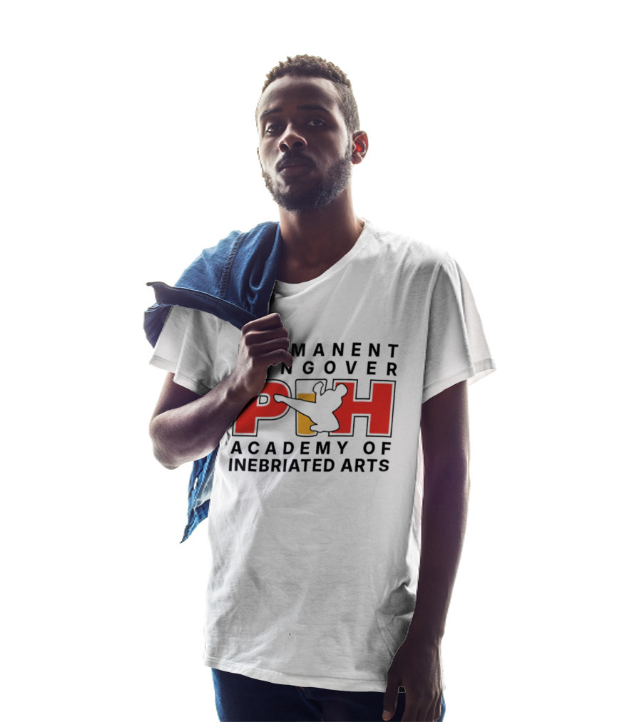 Permanent Hangover PIH Academy Of Inebriated Arts T-Shirt