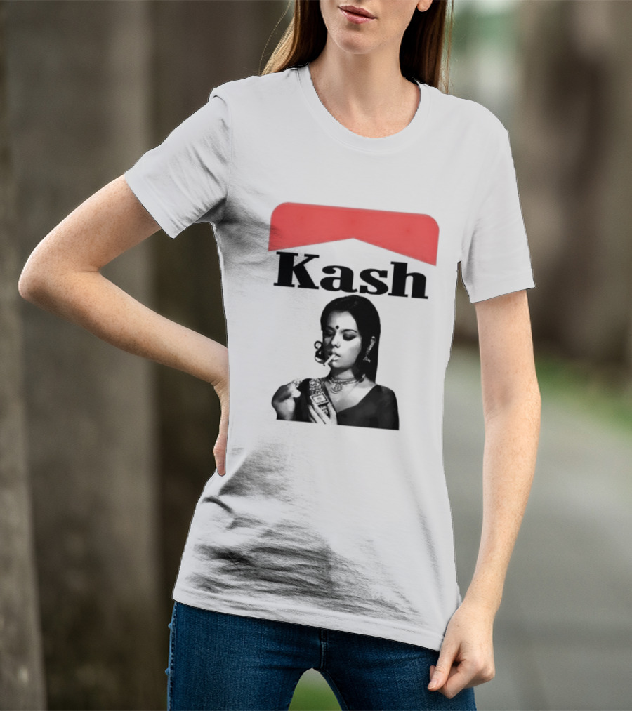 Mumtaz Kash Marlboro Iconic Red Collar T-Shirt