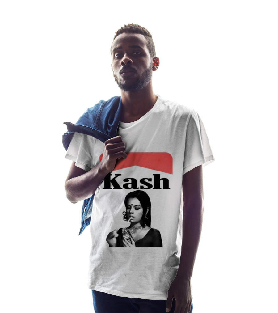 Mumtaz Kash Marlboro Iconic Red Collar T-Shirt