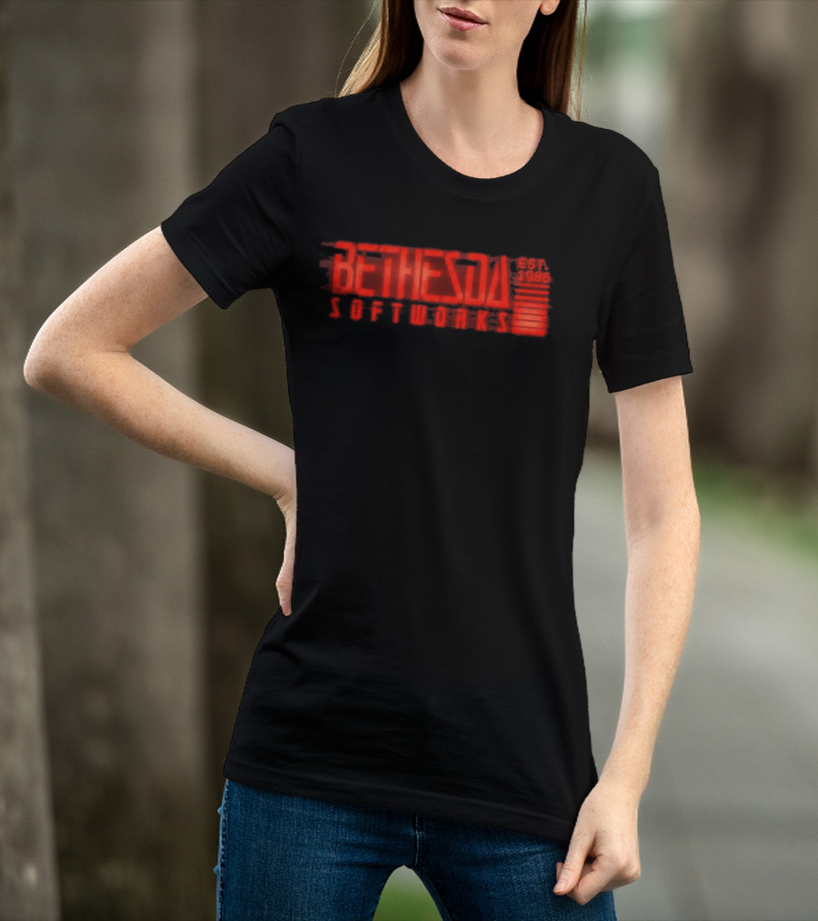 Bethesda Softworks Est 1986 Retro Gaming Nostalgia T-Shirt