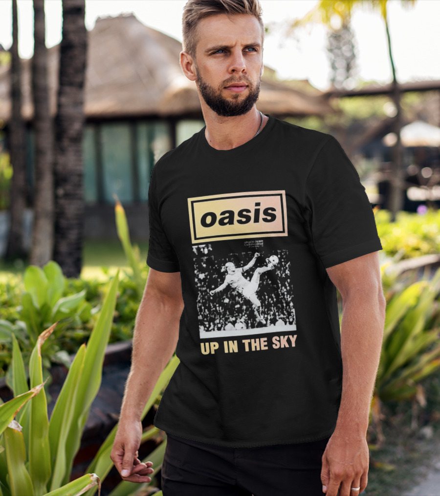 Oasis Up In The Sky Erling Haaland Soccer Kick T-Shirt