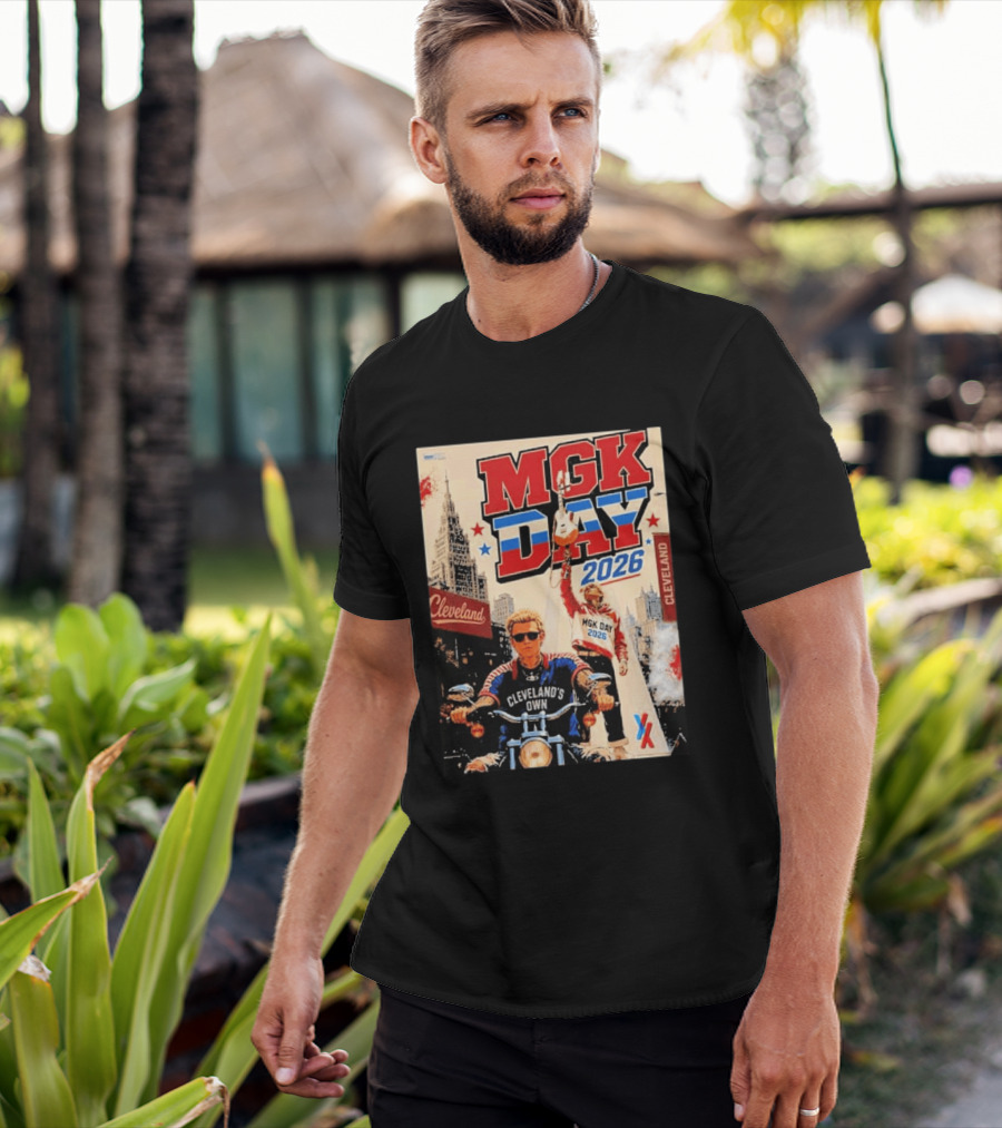MGK Day 2026 Cleveland Music Event With Cleveland's Own T-Shirt