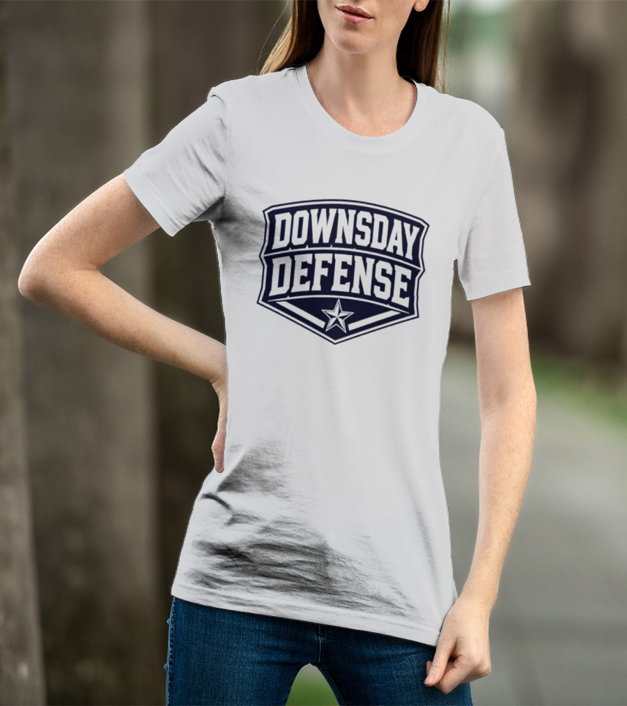 Downsday Defense Dallas Cowboys Star T-Shirt