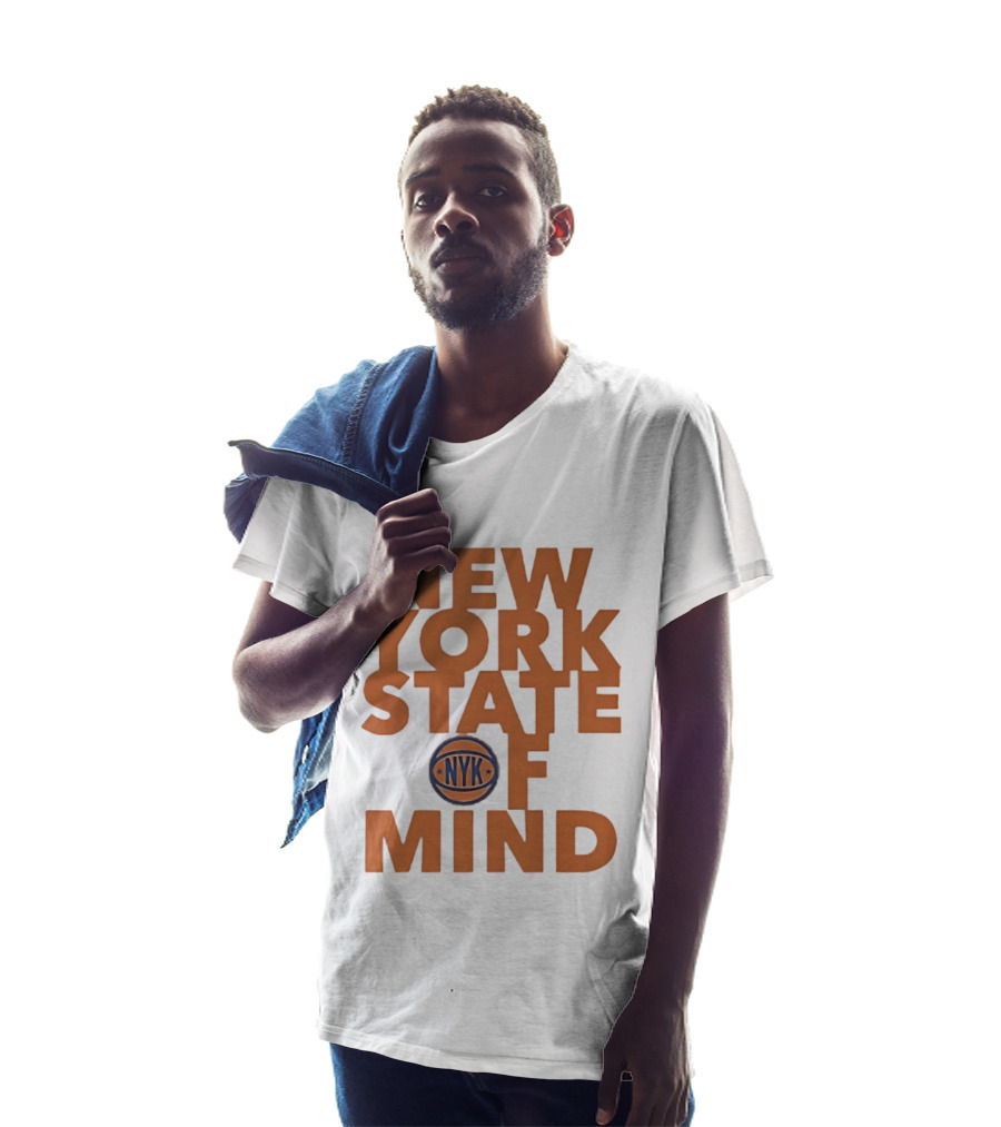 New York State Of Mind NYC Basketball T-Shirt