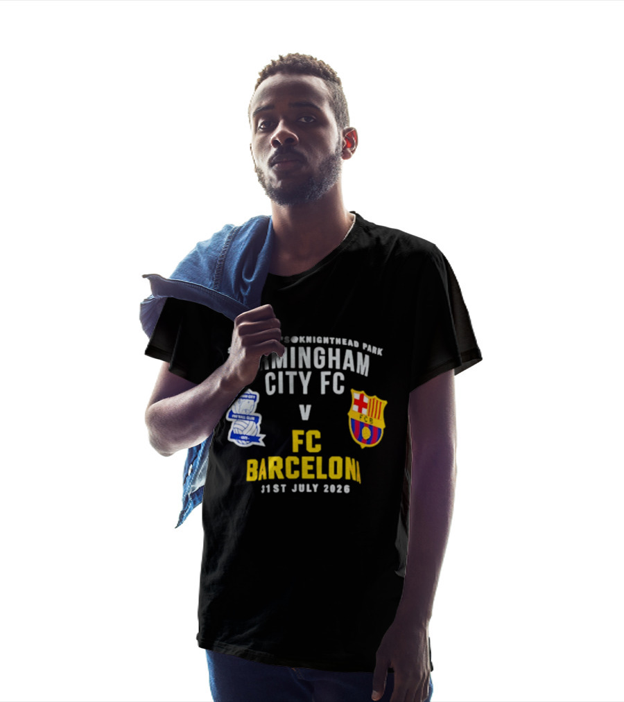 St. Andrew's Knighthead Park Birmingham City FC Vs FC Barcelona 31st July 2026 T-Shirt