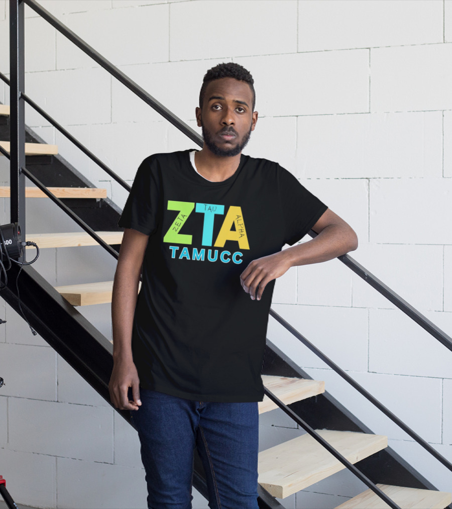 Zeta Tau Alpha TAMUCC Greek Life Sorority T-Shirt