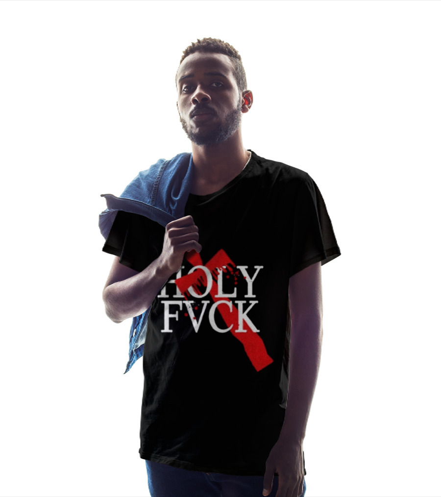 Demi Lovato Holy Fvck Bleeding Cross T-Shirt