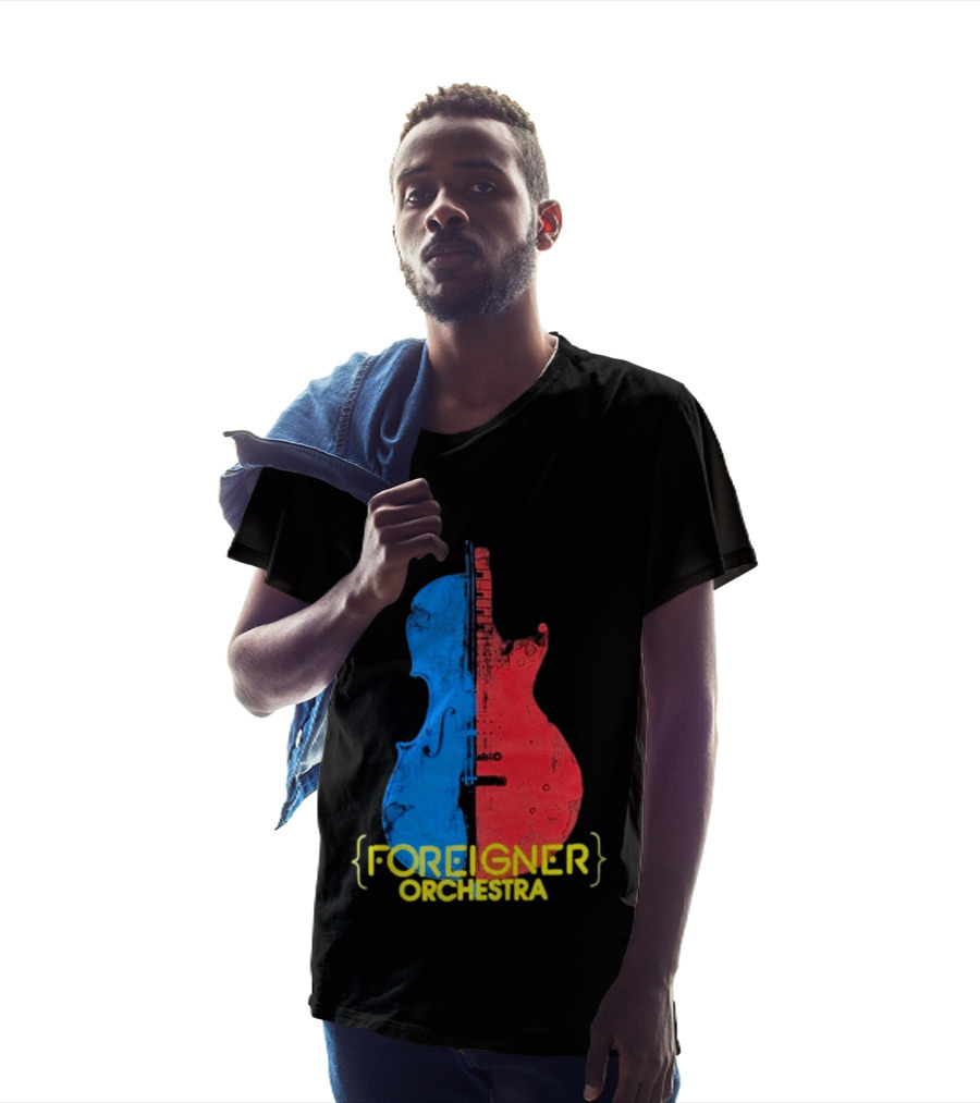 Foreigner Orchestra Violin Guitar Fusion T-Shirt