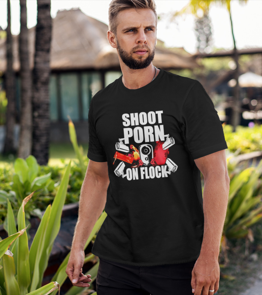 SHOOT PORN ON FLOCK Surveillance Honey Pack T-Shirt