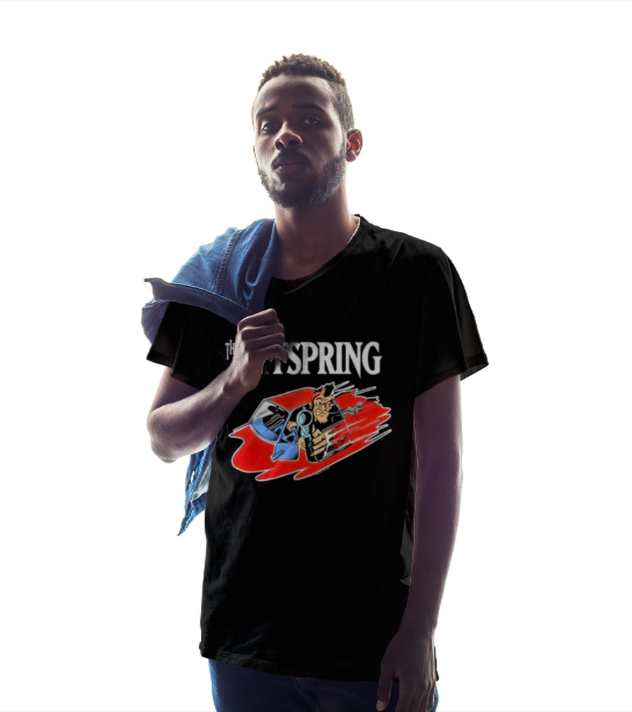 The Offspring Bad Habits Stupid Dombshit Goddam Motherfucker Vintage Cartoon T-Shirt