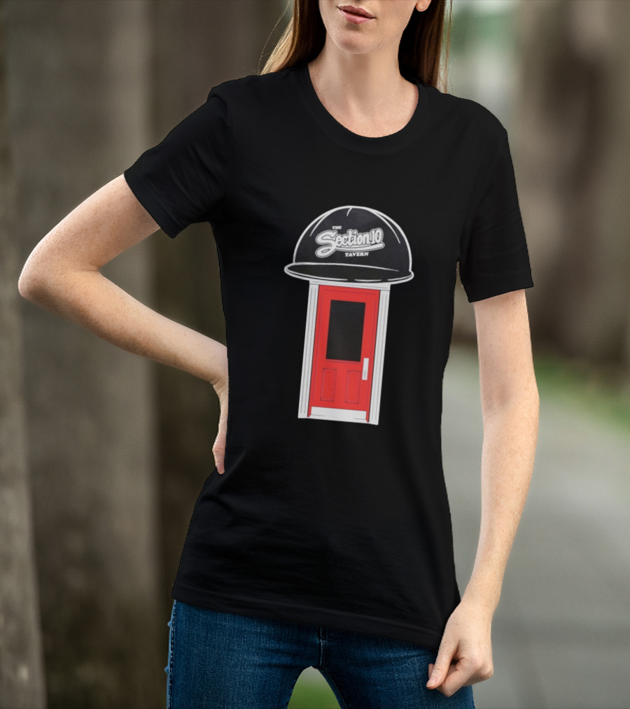 The Section10 Tavern Red Door Entrance T-Shirt