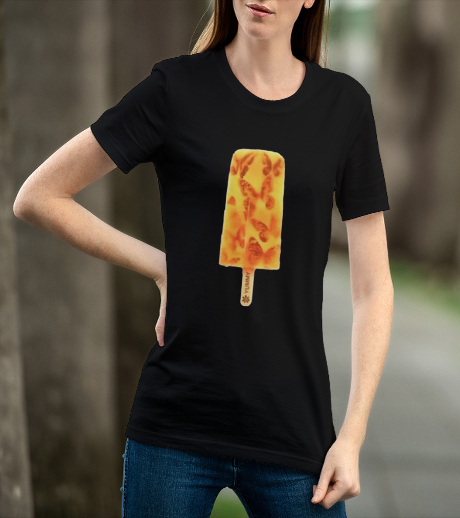 James Tour 2024 Ice Cream Yummy Butterfly Popsicle T-Shirt