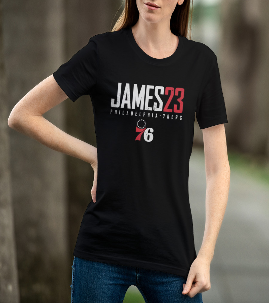 LeBron James 23 Philadelphia 76ers 2026 T-Shirt