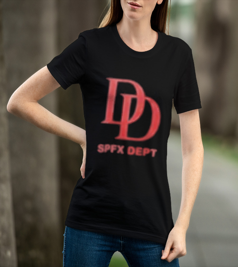 Marvel Television Daredevil Born Again Season 3 Upper East DD T-Shirt