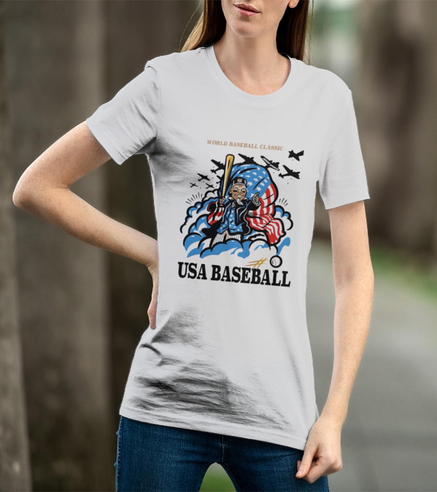 World Baseball Classic USA Baseball 2026 Aaron Judge T-Shirt