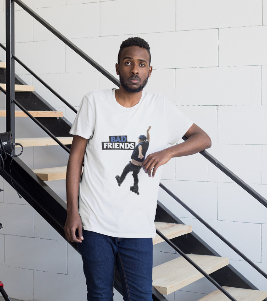 Bad Friends Bobby Roller Skating Fall T-Shirt